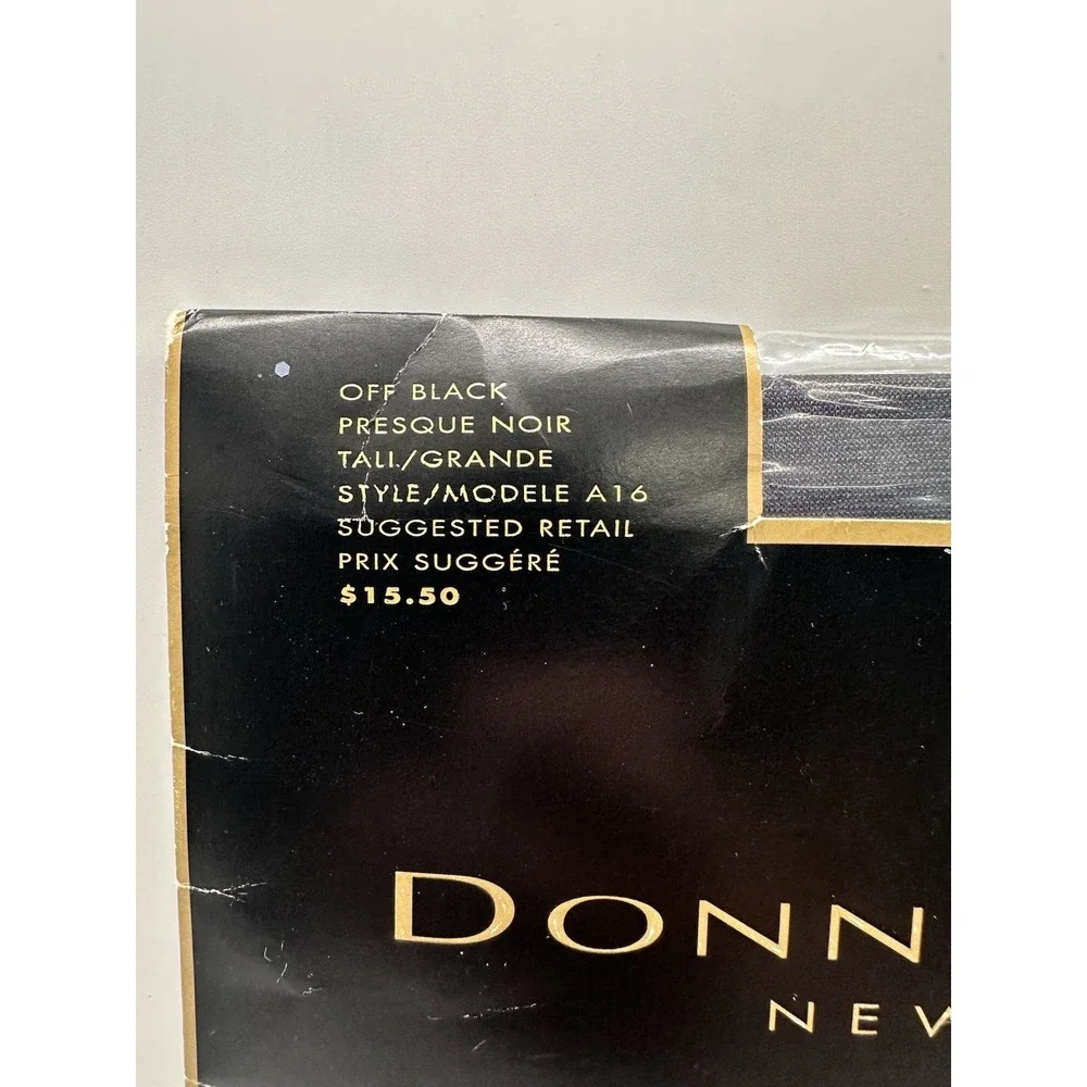 DKNY Control Top Silky Sheer Pantyhose Neutral Tint Tall Style 113 New